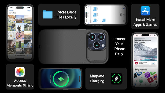 iRe5: The Most Innovative iPhone Case with Built-In Storage – Add Up to 1TB Extra to Your iPhone