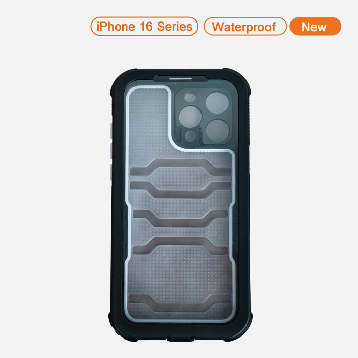 Screen & HD Camera Protector 360 Degrees IP68 Waterproof Case For iPhone 16 Pro Max - Free Shipping!