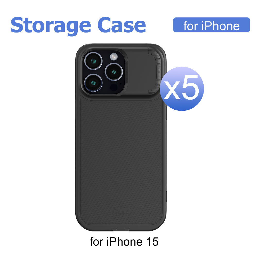 iRe5 - Storage Case For iPhone 15 / 15 Plus, Expand Your iPhone Storage Up to 256GB, 512GB, 1TB