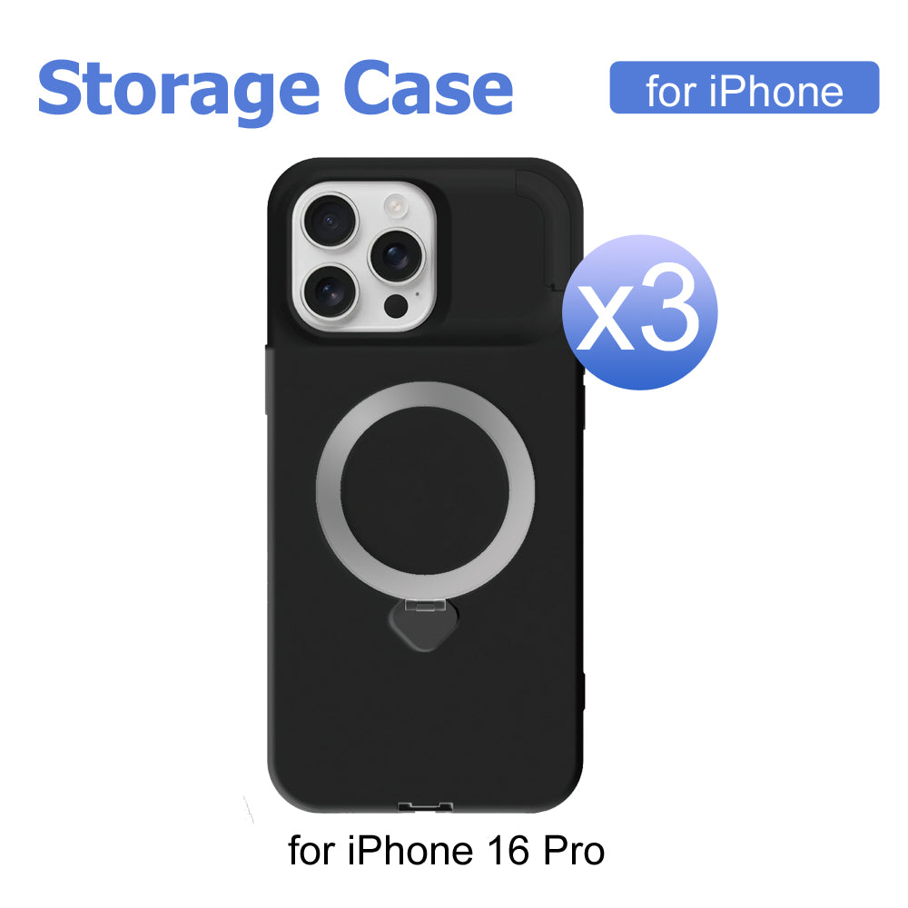iRe5 Gen 1 - Invisible Storage Case For iPhone 16 Pro / 16 Pro Max