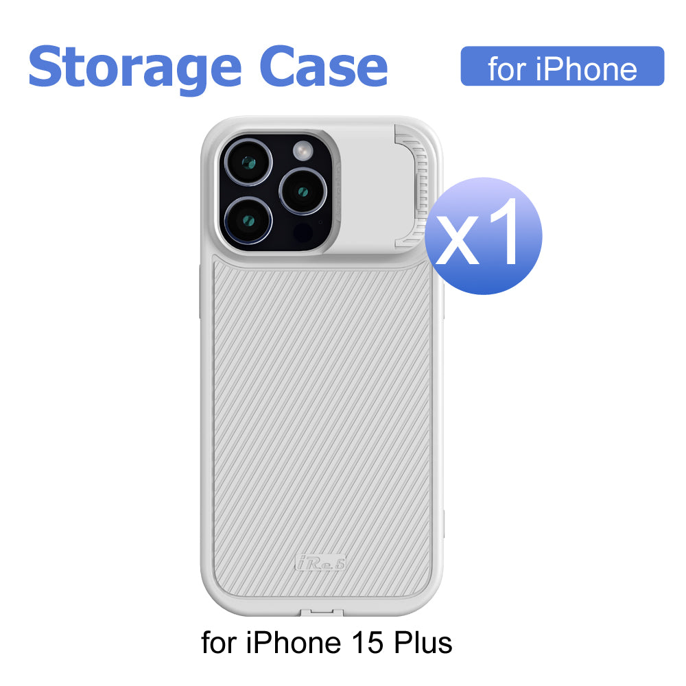 iRe5 - Storage Case For iPhone 15 / 15 Plus, Expand Your iPhone Storage Up to 256GB, 512GB, 1TB