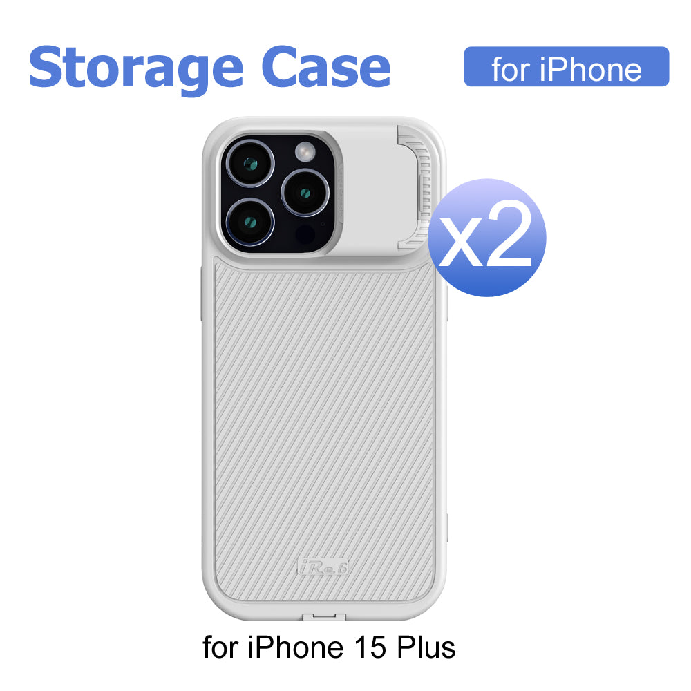 iRe5 - Storage Case For iPhone 15 / 15 Plus, Expand Your iPhone Storage Up to 256GB, 512GB, 1TB