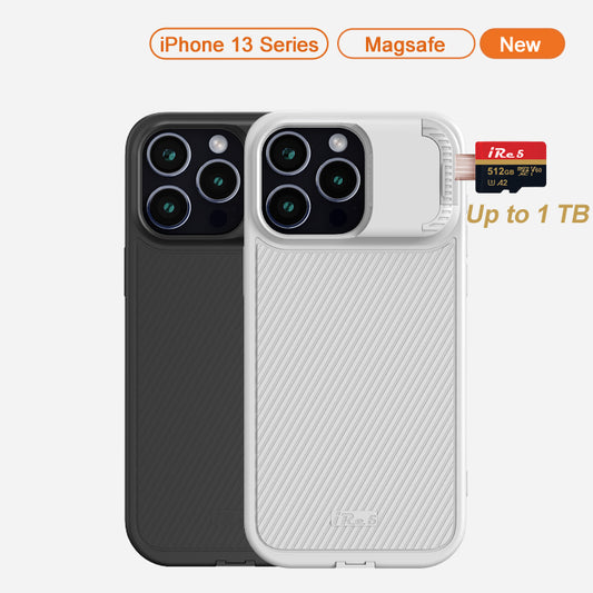 iRe5 - Lightning Connector Compatible Invisible Storage Case For iPhone 13 / 13 Pro / 13 Pro Max ~ Free-Shipping!!