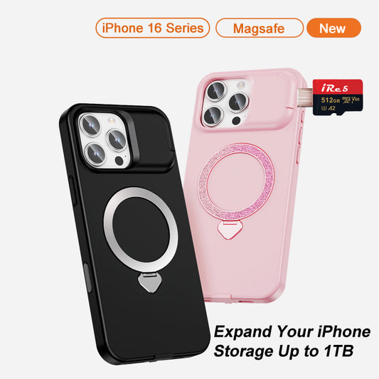 iRe5 Gen 1 - Invisible Storage Case For iPhone 16 Pro / 16 Pro Max
