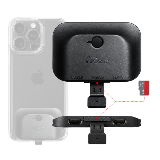 iRe5 X Module External Storage for iPhone & Android, Up to 2TB