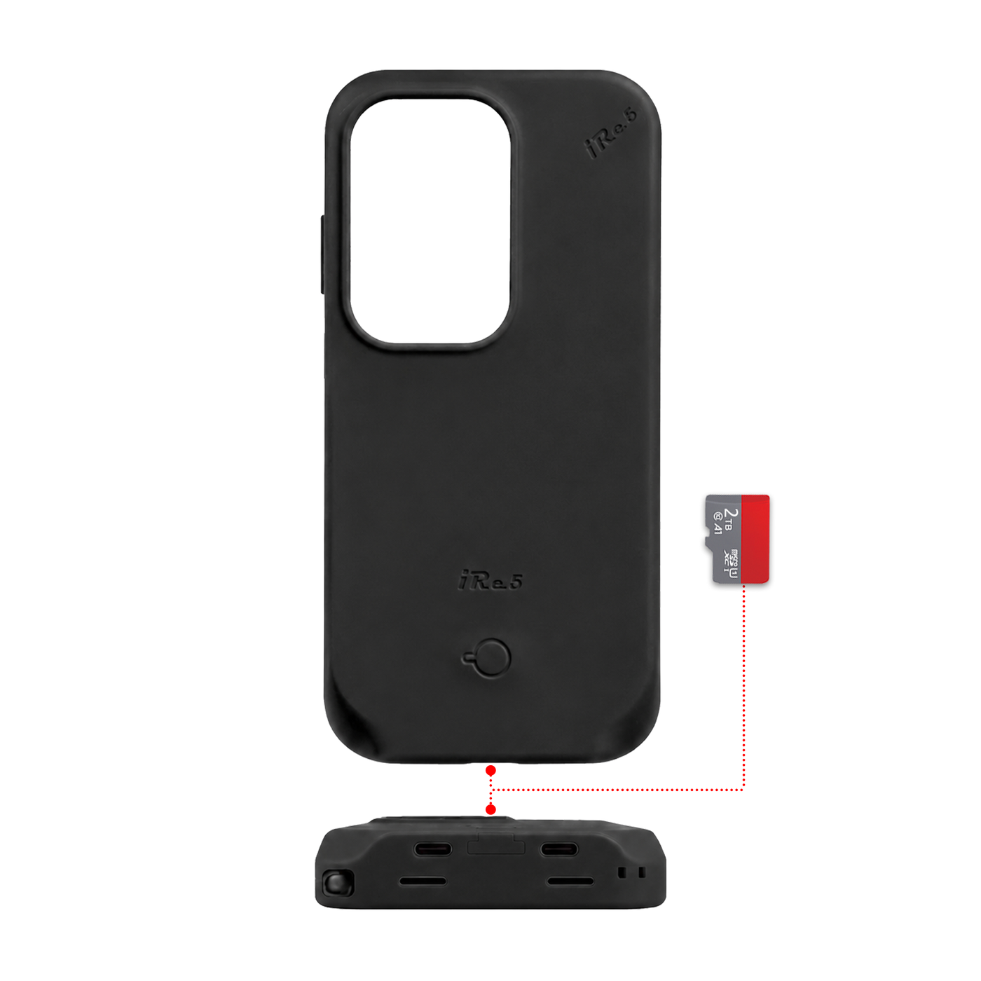 iRe5 phone creator workflow product photo