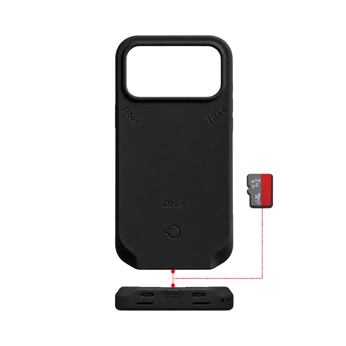 iRe5 phone creator workflow product photo