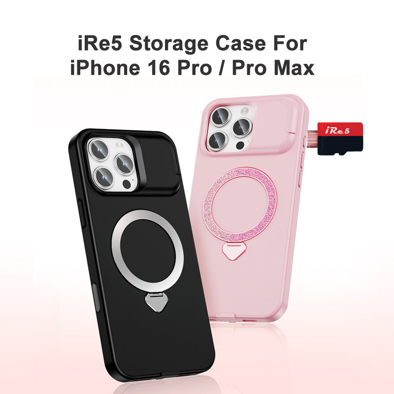 iRe5 Gen 1 - Invisible Storage Case For iPhone 16 Pro / 16 Pro Max